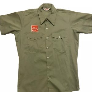 Vintage union made Coca Cola uniform